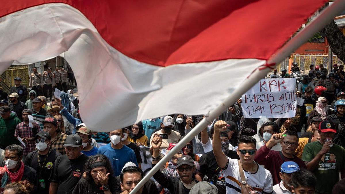 Polisi Tangkap 4 Tersangka dalam Aksi Demo Pemakzulan Bupati Pati