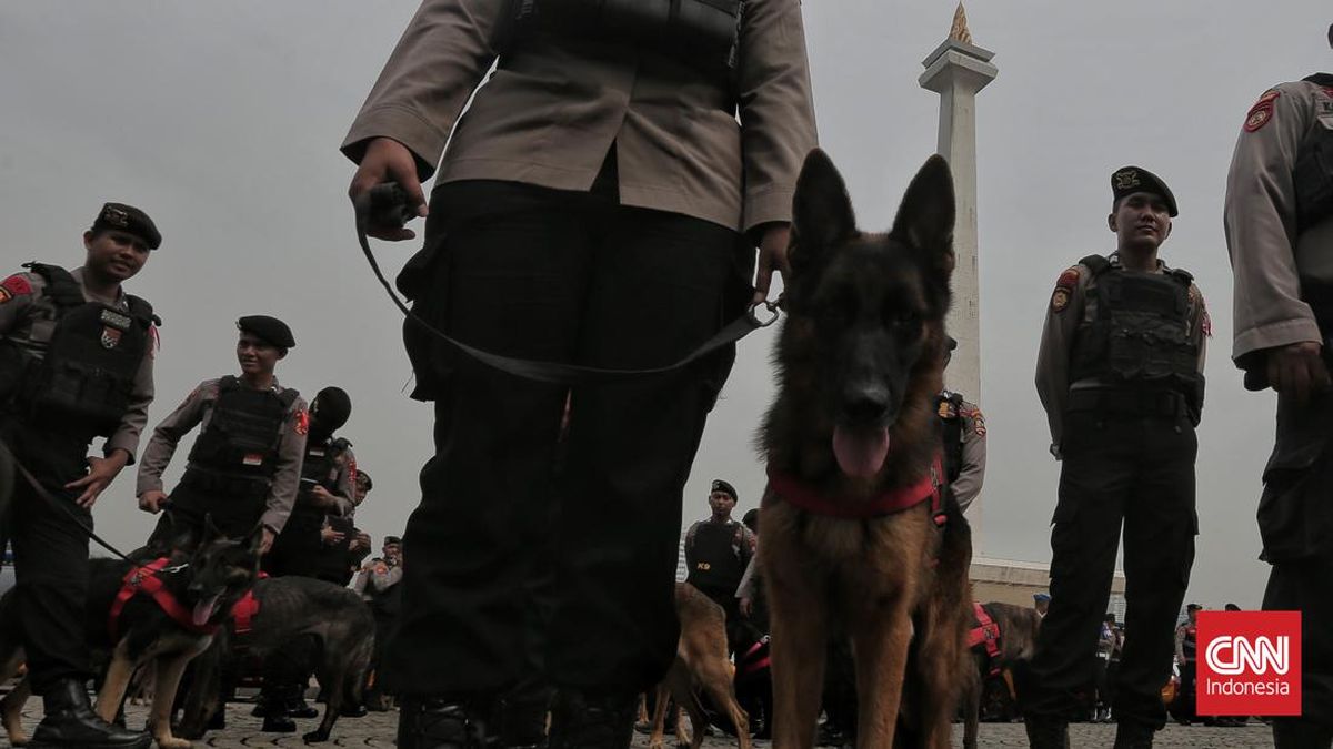 1.963 Aparat Dikerahkan untuk Mengamankan Demo Buruh di Kawasan Monas Hari Ini