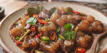 Resep Kikil Pedas Manis Empuk Tanpa Bau dan Bumbu Meresap Meski Tanpa Presto