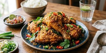 Resep Ayam Garlic dan Garam yang Gurih dan Renyah