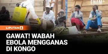 Wabah Ebola Menyebar di Kongo, 181 Korban Jiwa dalam Sebulan