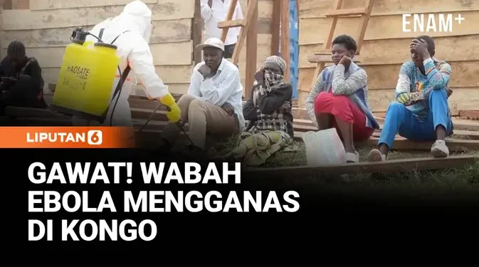 Wabah Ebola Menyebar di Kongo, 181 Korban Jiwa dalam Sebulan