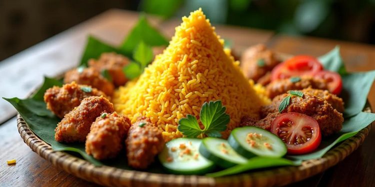Resep Nasi Kuning Ayam Kalasan yang Gurih dan Mudah Dibuat di Rumah