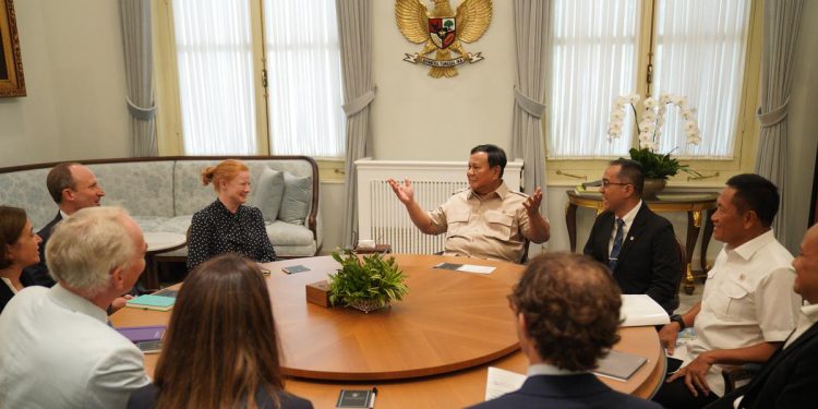 Prabowo Temui Delegasi Imperial College untuk Bahas Kerja Sama Pendidikan Kedokteran