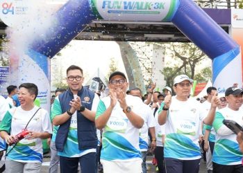Ajak Masyarakat Terapkan Hidup Sehat lewat Fun Walk 3K di Jakarta oleh BPJS Kesehatan