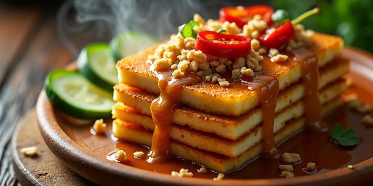 Resep Tahu Susun Telur Bumbu Kacang Enak dan Gurih