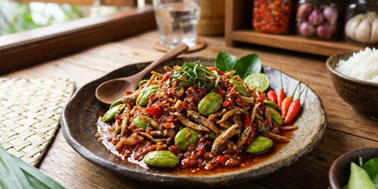 Resep Sambal Petai dengan Ikan Teri Pedas yang Menggugah Selera