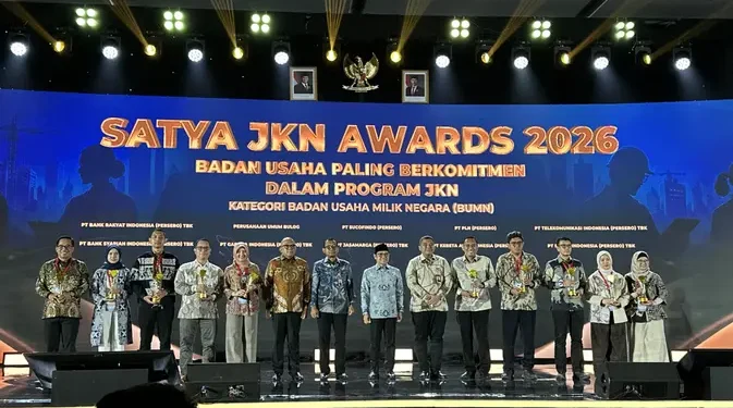 Kesehatan Pekerja Diperhatikan, BPJS Kesehatan Apresiasi 80 Badan Usaha dan 8 Pemda di Satya JKN Awards 2026