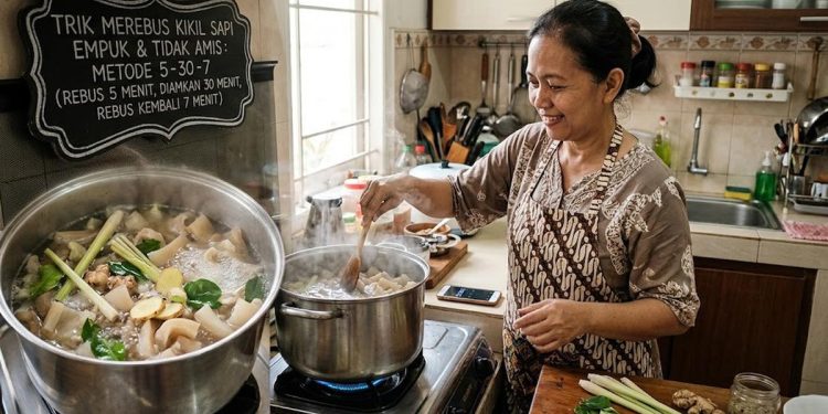 9 Trik Merebus Kikil Sapi Agar Empuk dan Tidak Berbau Amis dengan Takaran Rempah Daun Jeruk