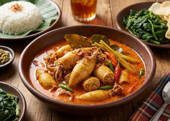 Resep Cumi Gulai Khas Padang Empuk dan Lezat