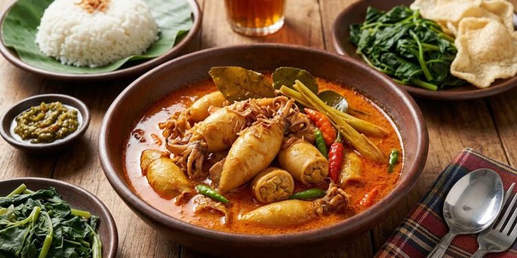 Resep Cumi Gulai Khas Padang Empuk dan Lezat