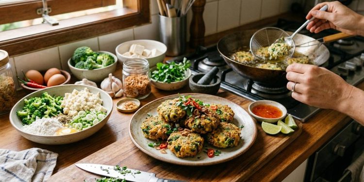 Resep Perkedel Tahu Brokoli Renyah Sehat dan Mudah dibuat